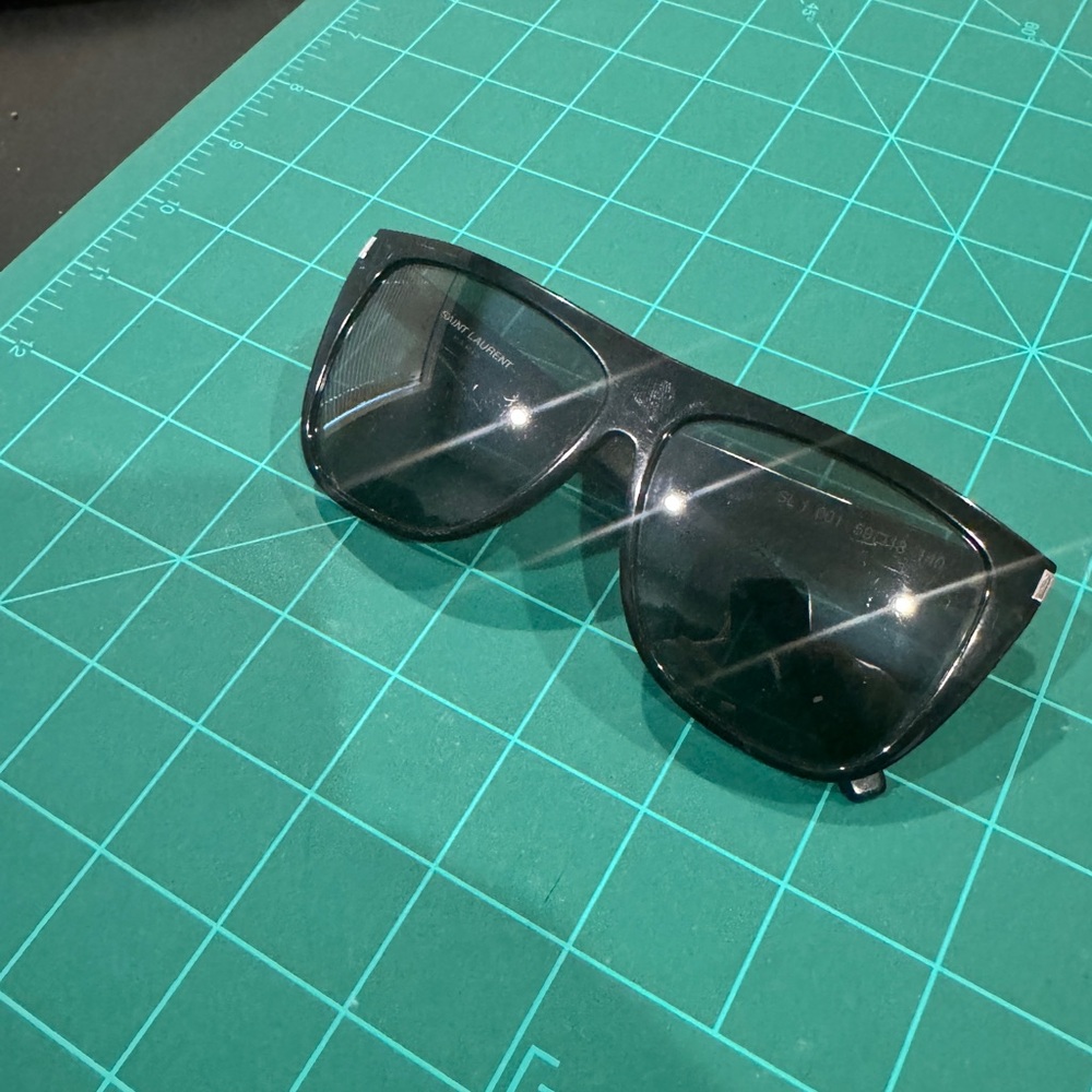 Saint Laurent Classic Black Sunglasses with Case - Picture 2 of 11